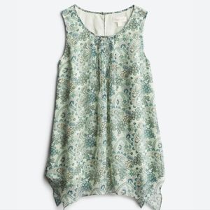 Tarine Pleat Detail Overlay Top